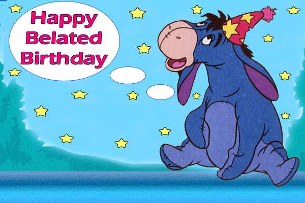 Send Free ECard : Happy Belated Birthday from Greetings101.com