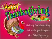 Happy thanksgiving wishing for everything that make you happiest